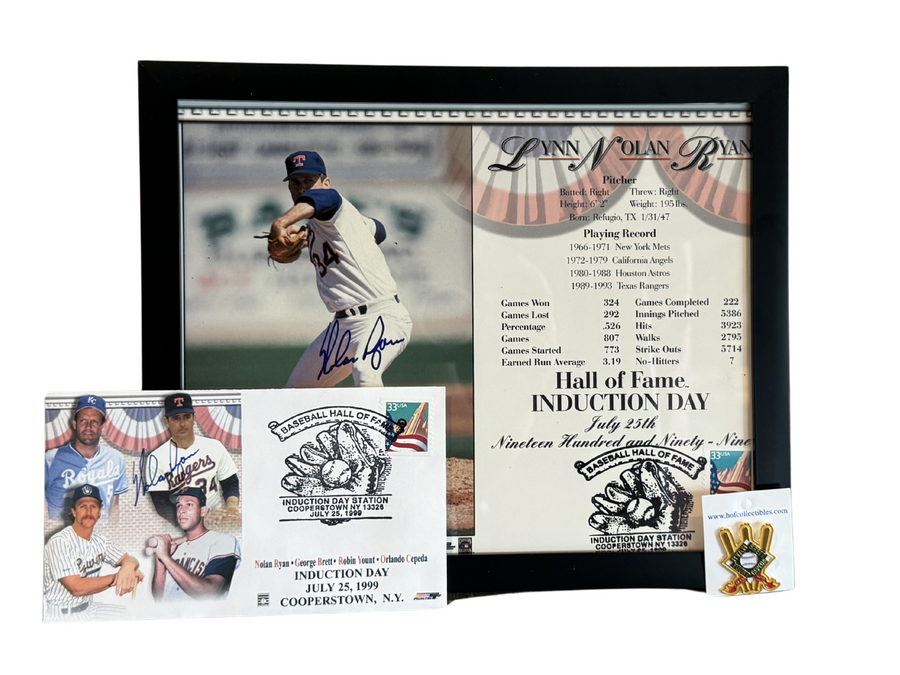 Nolan Ryan Hall of Fame 25th Anniversary Bundle