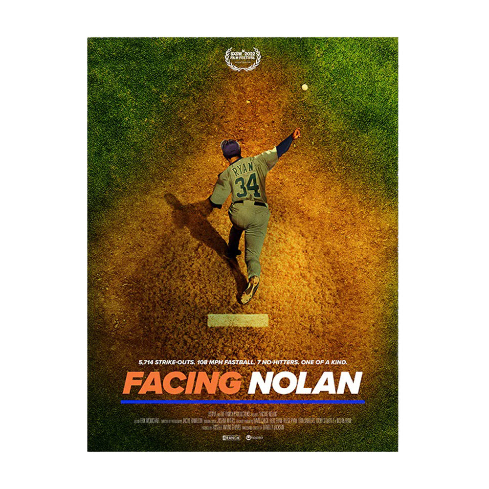 Texas Rangers Facing Nolan Poster